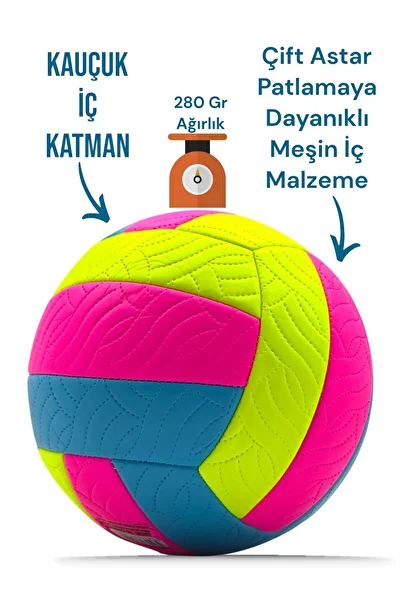 İMVULA Soft Volleyball Ball - for Indoor and Outdoor Use