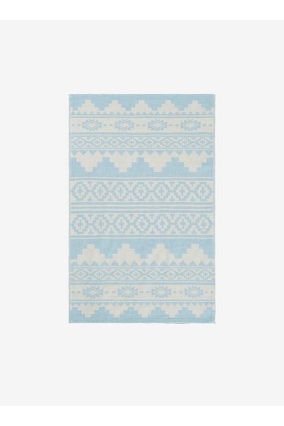 Barine Covor Albastru - 2 Prosoape de Bucatarie 40x60