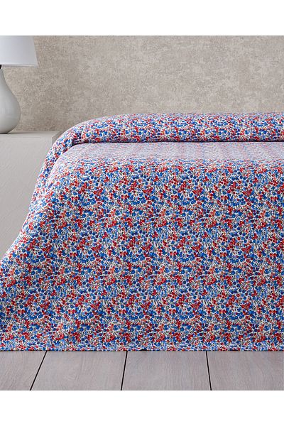 English Home Blue 200X220 cm Double Flower Blast Cotton Pike