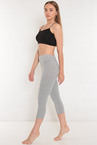 Almila Γυναικείο κολάν Capri με ψηλόμεσο βαμβακερό ελαστάν (λίκρα) 2002