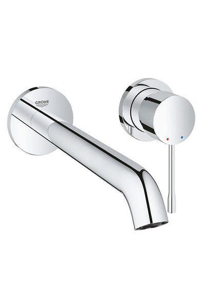 Grohe Baterie lavoar Grohe Essence 19967001, montare pe prete, monocomanda, necesita set instalare, Crom