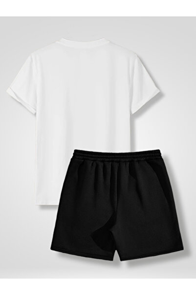 WEARTEX 2-Piece Shorts + Oversize T-Shirt Set