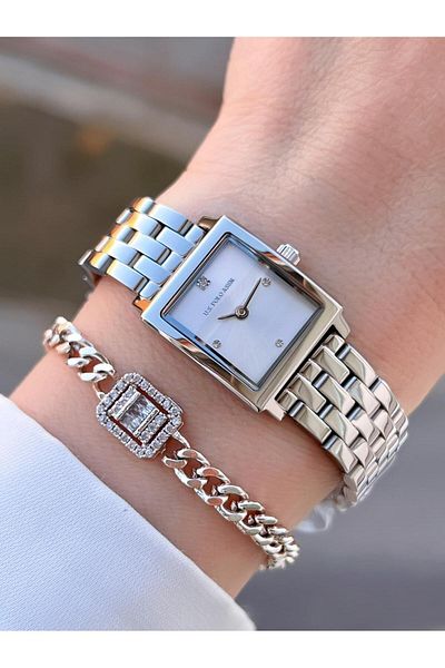U.S. Polo Assn. U.S.Polo Assn 3 Atmospheres Waterproof Girls Wristwatch and Bracelet