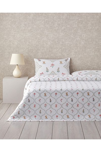 English Home Yellow 200X220 cm Chamomile Printed Double Pique Set