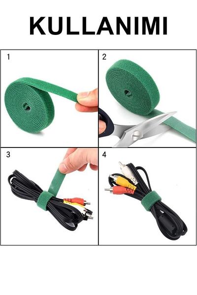 jetfast منظم كابلات مثبت 5 متر 1 سم
