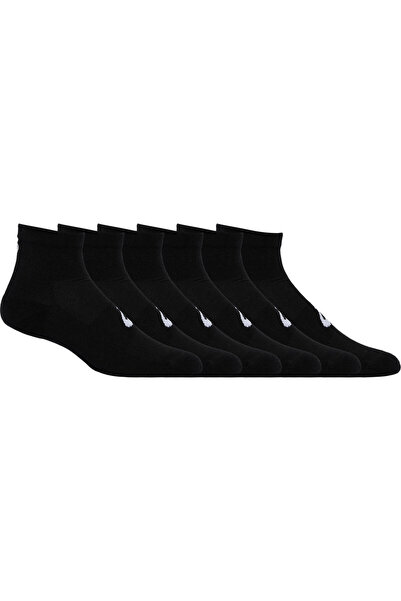 Asics 6PPK QUARTER SOCK Unisex Siyah Koşu Çorabı 3033B720-001