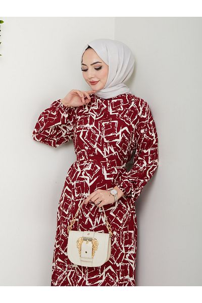 MSK Fashion Φόρεμα με βολάν με φούστα βισκόζης