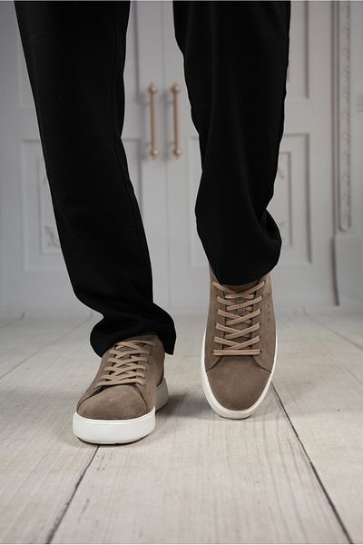 DAXİS Sportwear Company Ανδρικά παπούτσια με κορδόνια από γνήσιο δέρμα - Ανδρικά παπούτσια SUEDE