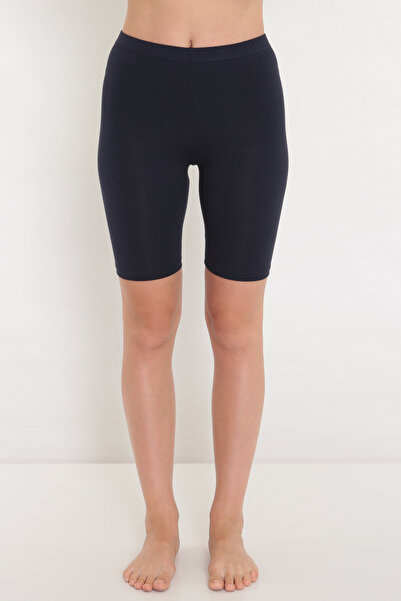 Almila High Bel Cotton Women Shorts Leggings 2003 - Combed Laptop Leggings