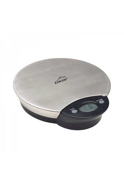 Lacor Cantar de bucatarie digital, Gray Scale, capacitate maxima 5 kg