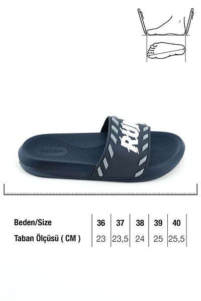 GEZER Papuci de zi cu zi albastru pentru băiat (30-35) 12400