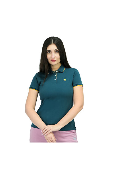 Giordano Women's Slim Fit Embroidery Bold Polo (Liquid Touch)