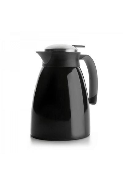 Lacor Cana termoizolanta Classic Black, 1 litru