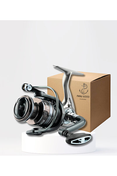 POYRAZ Sura Spin Fishing Line Machine 6000 Metal Spool Steel Ball Fwhj60