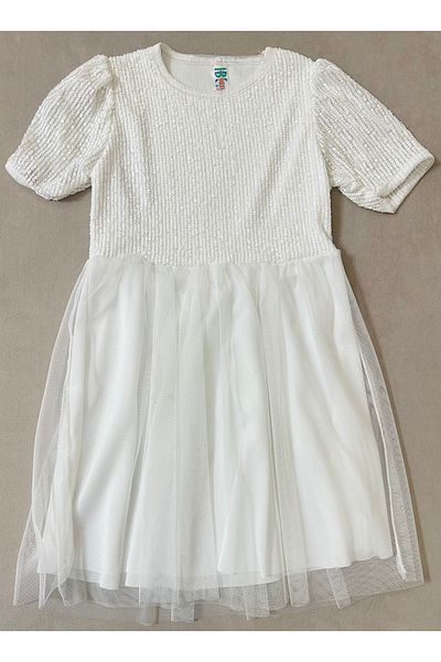 SANTRALBEBE Rochie din tul cu paiete pentru fete