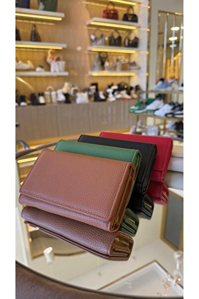 KRISTE BELL İthal Yumuşak Deri Kartlıklı Kadın Cüzdan