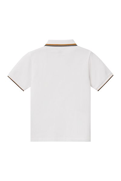 Giordano Junior's Slim Fit Cotton Pique Signature Embroidery Polo