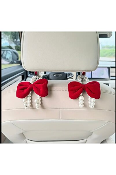 aysequlce Car Pochette Carrier with Pearls Head Part Auto Organizer for Car M...