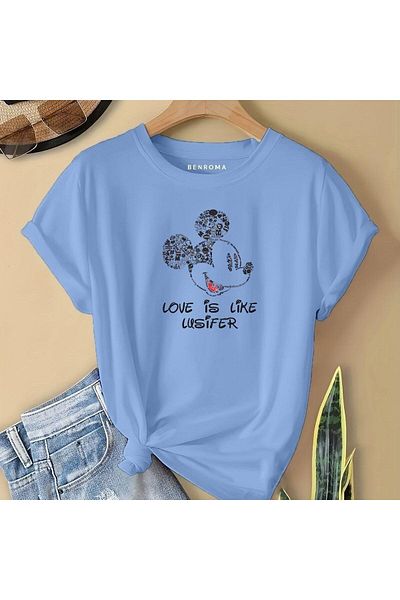 BENROMA 1 tricou este un cadou pentru achiziții de 6 și mai sus în coș - tricou pentru copii imprimat cu personaje de desene animate