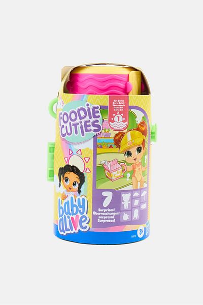 Baby Alive ألعاب مفاجأة دمية الأطفال فودي كيوتيز صن سيريز 1