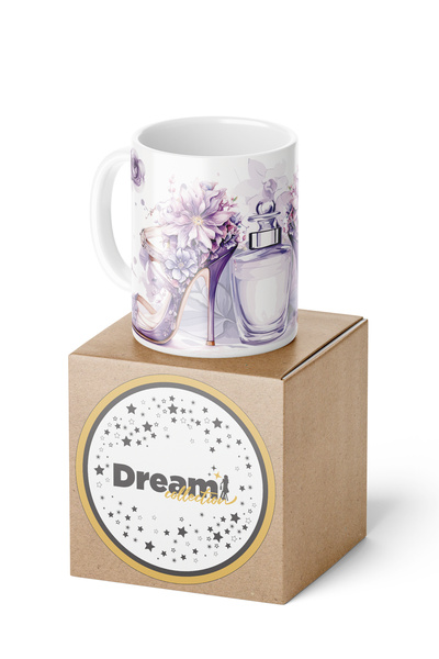 DREAMCOLL FASHION ÖZEL TASARIM PORSELEN KUPA 300 ML