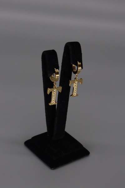 HFKY Çelik Harf Küpe. Harfli Küpe.HFKY25