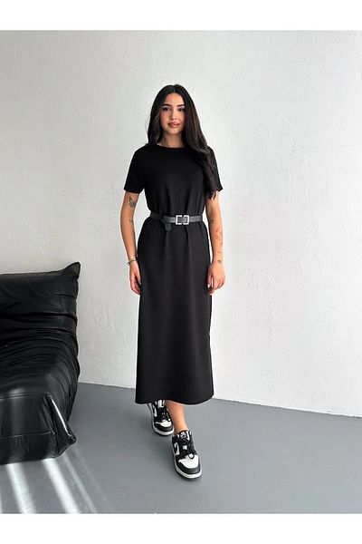 Kayaka triko ROCHIE MIDI DIN ȚESĂTURĂ MODAL CU TEXTURA MOALE