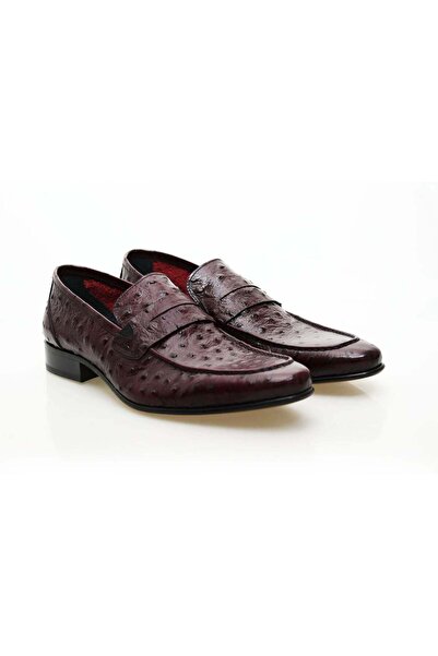 Butik PANTOFI BĂRBAȚI FĂRĂ șireturi, CULOARE MARO, PIELE AUTENTICĂ