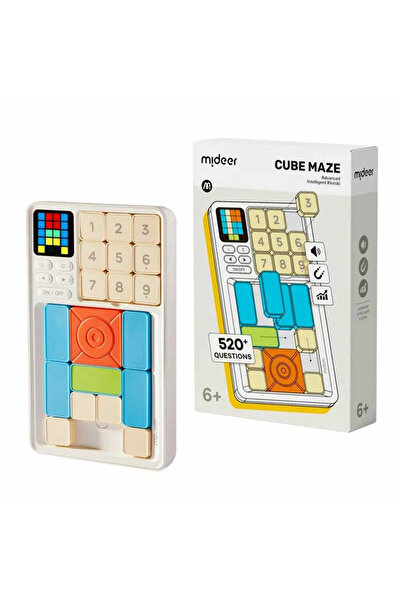 Mideer Klotski Cube Maze, Intelligence Game, Integrated Intelligence, Logical Thinking, Puzzle Pieces And Magnetic Blocks