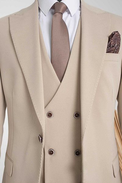 FRİYA Ανδρικό κοστούμι Slim Fit Vest