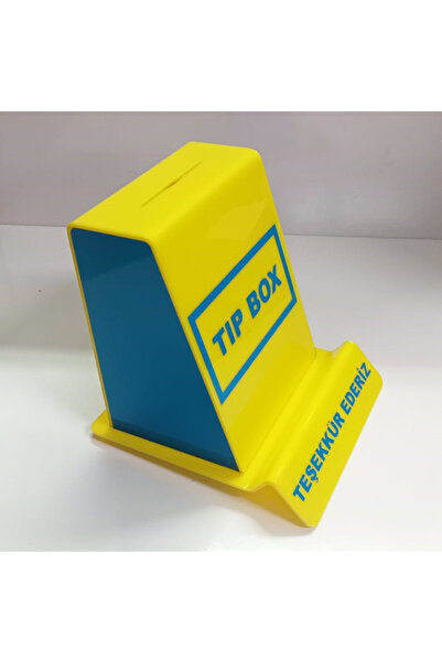 miraj reklam Yellow Blue Type Box Tip Box