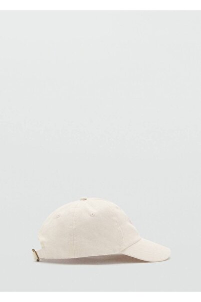 MANGO Kids Бавовняний капелюх з козирком