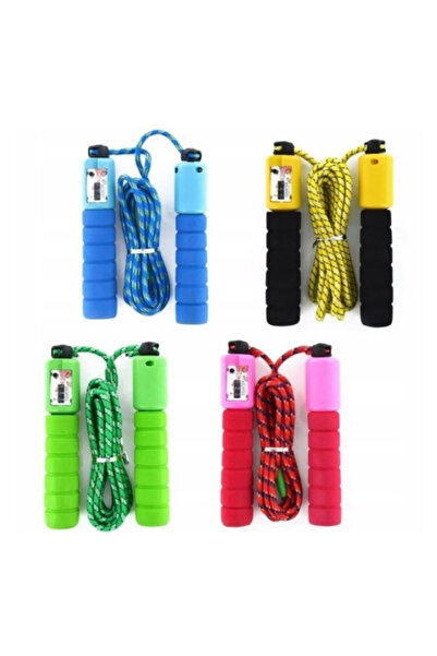 BULDUK Sayaçlı Atlama İpi - Dijital Mekanizmalı Egzersiz ve Kardiyo İpi