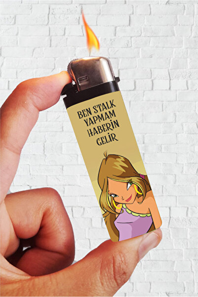 SARANG Çakmak Flora - Winx Ben Stalk Yapmam Haberin Gelir Klasik Çakmak