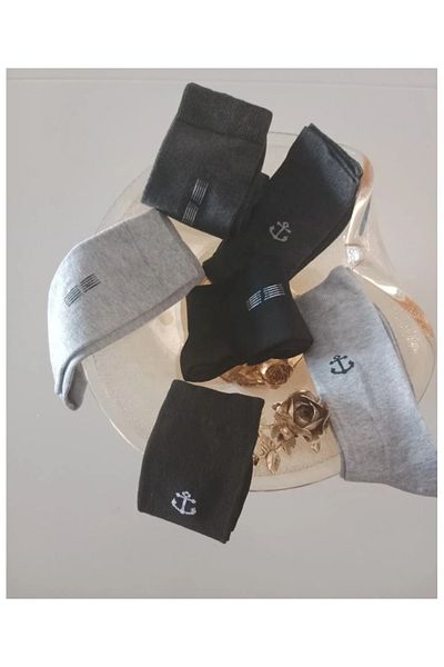 MAB 6 Pairs of Male Long Socket Socks