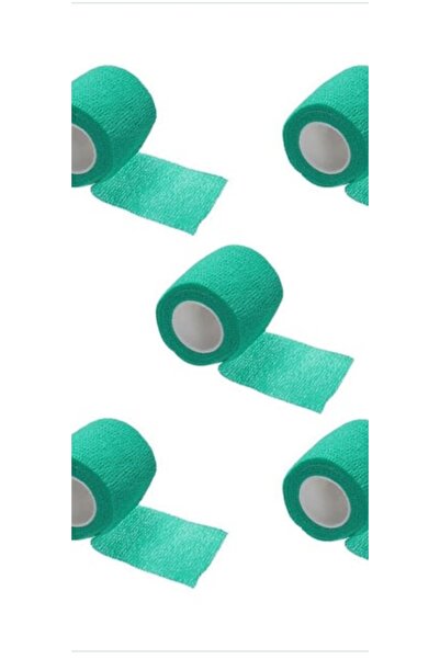 Ortholand 5cmx4.5M YEŞİL RENK COBAN BANDAJI ( 5 ADET)