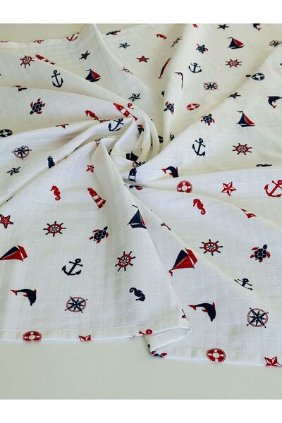 Fulya Tuhafiye 100% Cotton Baby Blanket Oeko-Tex Certified 80X90 cm