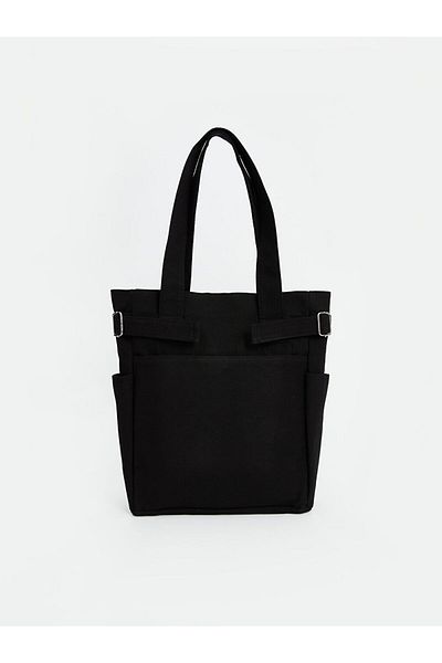 LC Waikiki New Black Zippered Women's Shoulder Bag