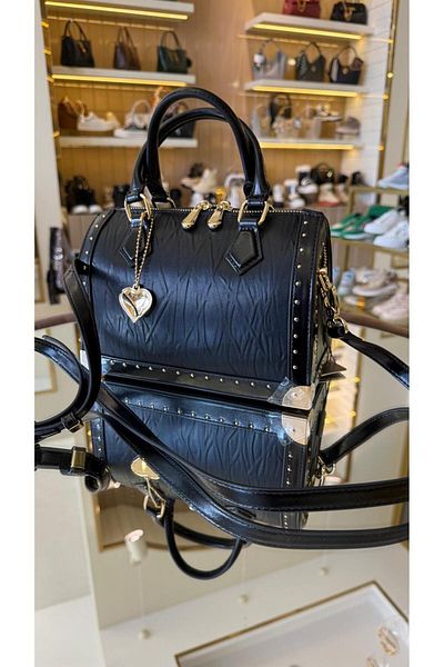 KRISTE BELL Imported Midi Size Long Strap Women's Bag with Heart Accessories