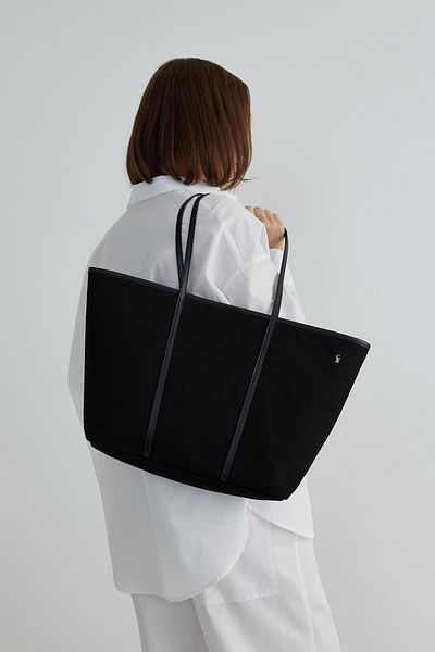 Suud Collection Archi Maxi Black Bag