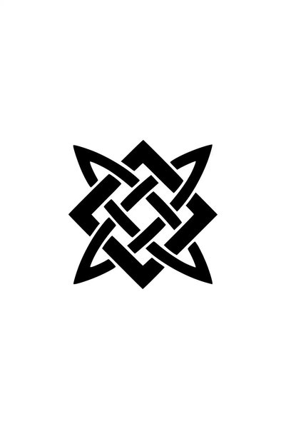 Generic Brand Tribal Figure Sticker Auto Motor Laptop Wall Foil Sticker 25X25 cm
