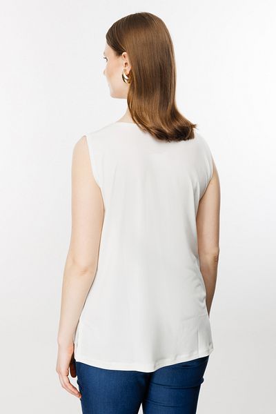 On Fashion Αμάνικο T-Shirt - Εκρού 51310 On Basic