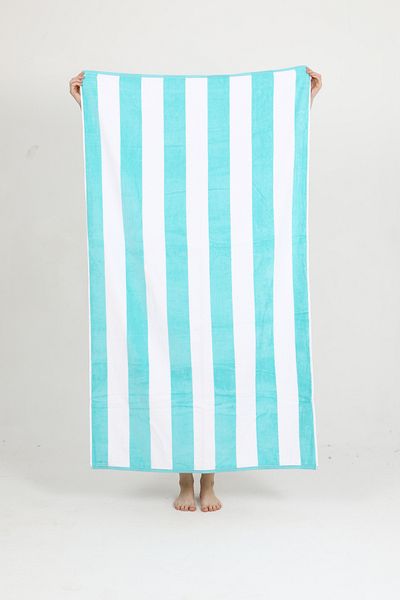 Homelover High Absorption Luxury Striped Beach Towel - Leo Pool Towel - 100% Cotton - Large Size - 90X160Cm