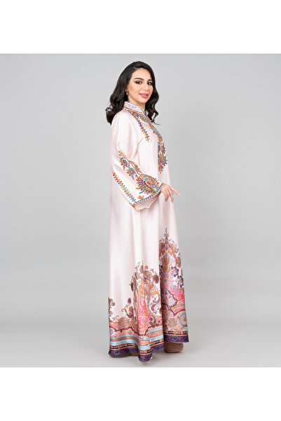 IKKXA Modern Embroidered Jalabiya