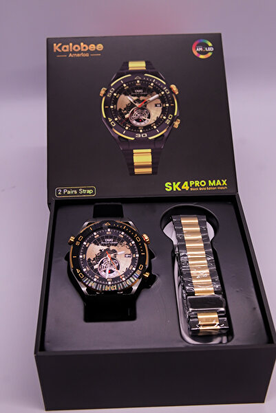 KALOBEE Nom Tekno / Kolobe Sk4 Pro Max Metal Kordonlu Ultimate Edition Watch ...