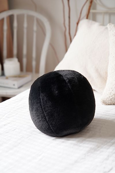 sevaradekor Peluso Ball Pillow - Round Throw Pillow
