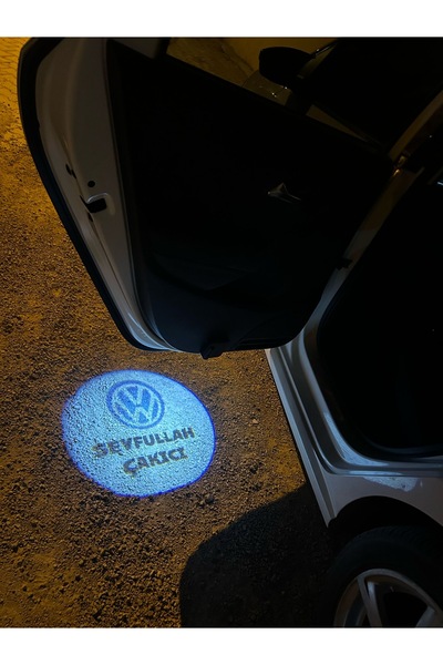 MS Aksesuar Kişiye Özel İsimli Kapı Altı Logo Oto Aksesuar