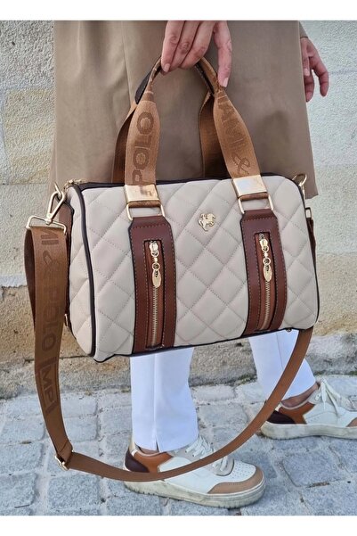 Just Polo justpolo kadın silindir model  el ve omuz çantası