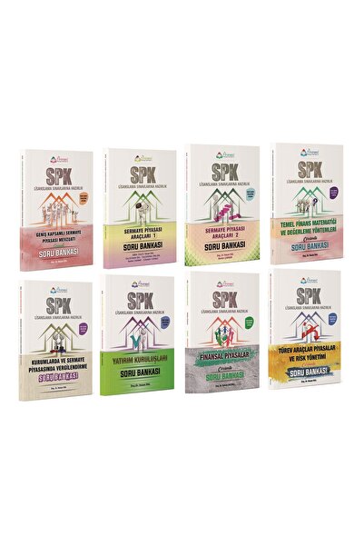 Finansed Yayınları Finansed SPK Türev Araçlar Lisansı Soru Bankası 8 li Set F...