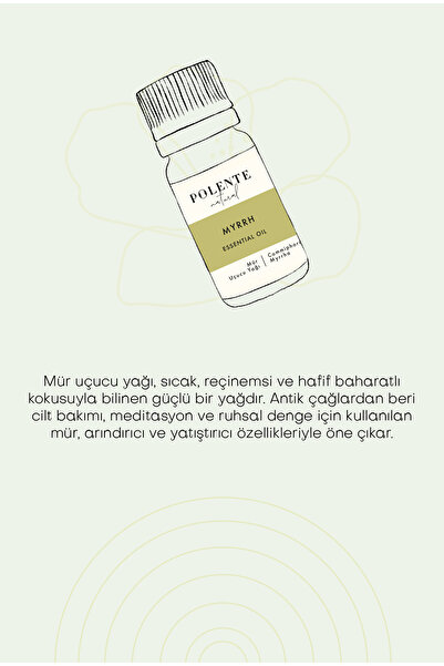 Polente Natural Mür Uçucu Yağı (5 ml)